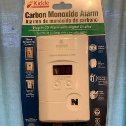 Kiddie carbon monoxide alarm
