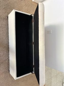 Free storage bench 45” long