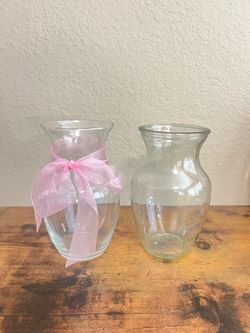 Clear Glass Vases