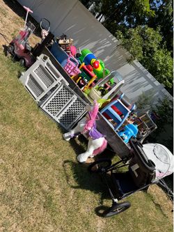 So many kids toys.    First 99$.  Today