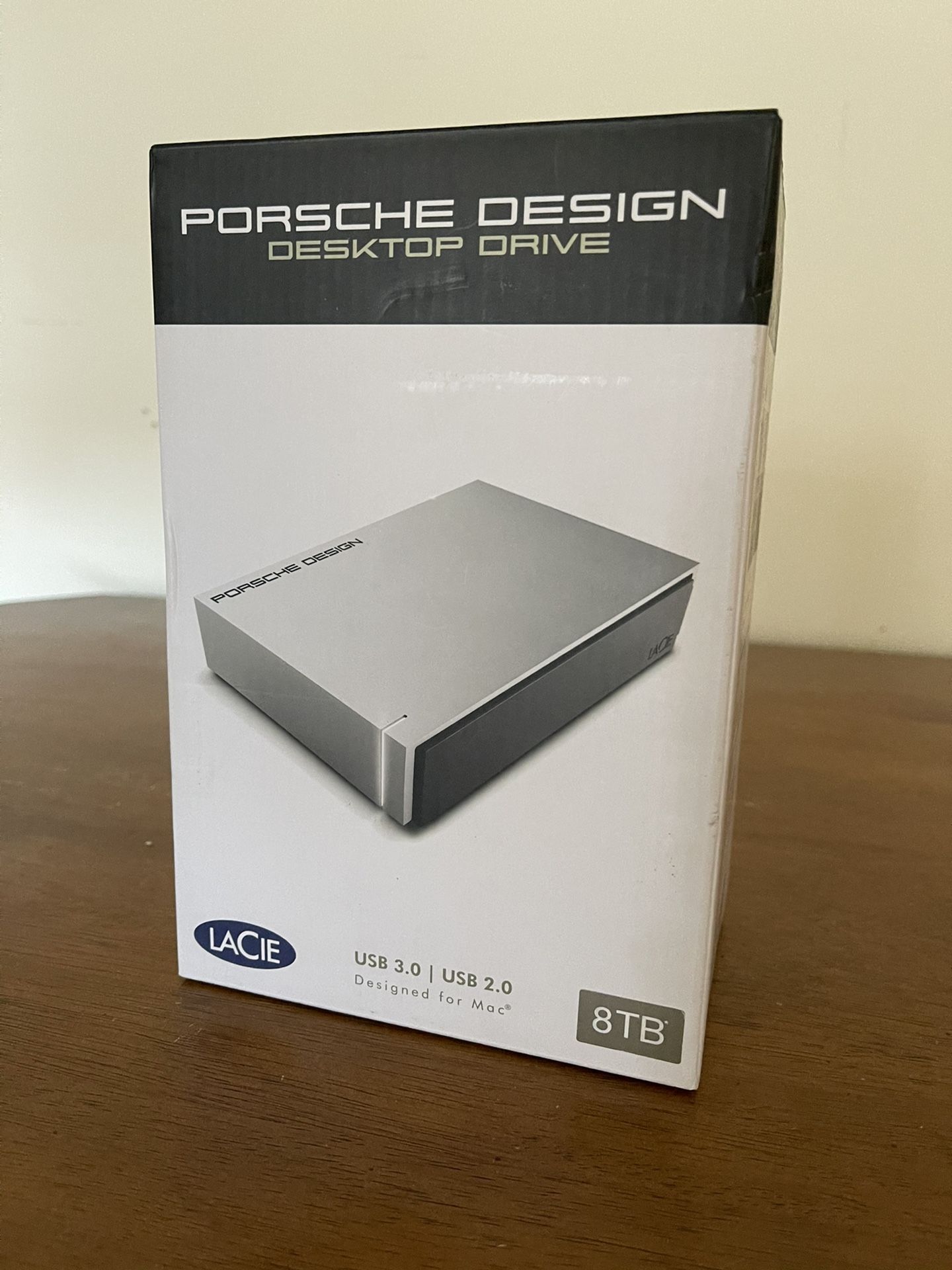 LaCie Porsche Design 8TB USB 3.0 Desktop Hard Drive