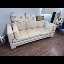 Two sofa sleeper couches with queen size bed