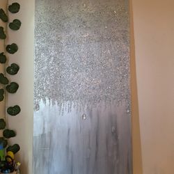 Metallic in glass picture 