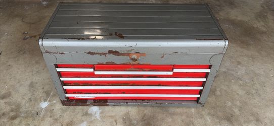 Craftsman 6 Drawer Tool Box With Key Made In USA 