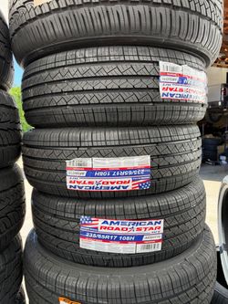 235/65R17 amΓ©rican road star installation and balance include