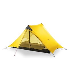 MIER Ultralight 3-Season Backpacking & Camping Tent, 2-Person, Yellow