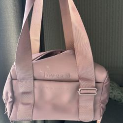pink gymshark mini bag