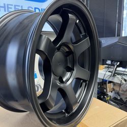 4 Wheels 9SIX9 Six1 Size 17x8.5 Offset -10 Bolt Pattern 6x139.7 Matte Black Fits Toyota Tacoma Te37 Style Fj Cruiser
