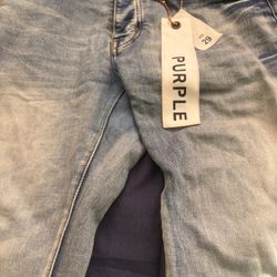 Purple Jeans Size 29
