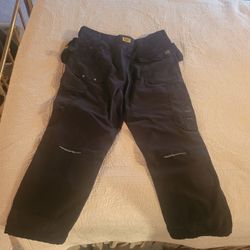 CAT H2O Defender Trouser Pants Men's , Black/Black, 38/30 Water Resistant