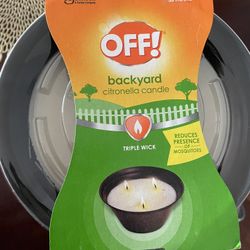 Off Citronella Candles Save! Save! Save!
