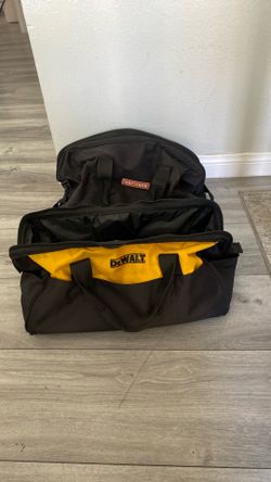 DeWalt Contractor 19" Canvas Tool Bag 624807-01 w/ Runners (19" x 12" x 10")