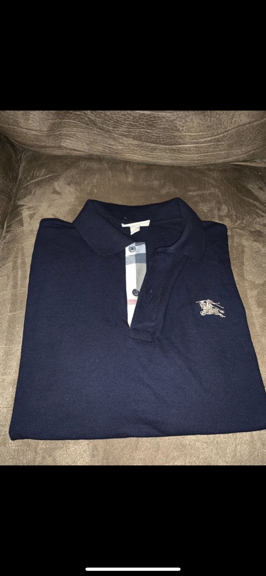 Burberry Polo Sz L Authentic