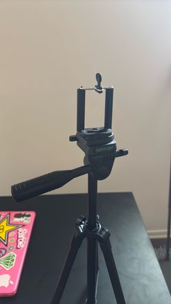 Black Tripod with Phone Mount