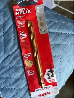 Milwaukee Titanium impact drill bits