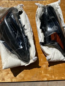 Blacked Out Altima Headlight Assembly Both