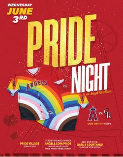Los Angeles Angels Pride Night Jersey 2026