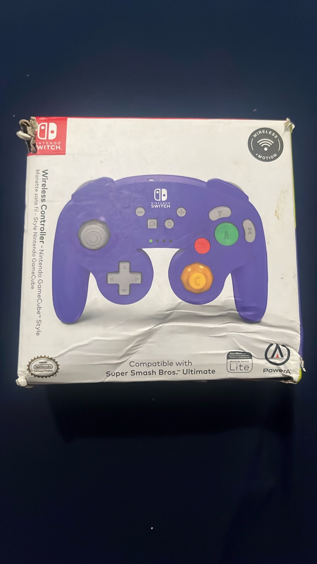 Authentic Nintendo Switch Power-A Wireless Gamecube Controller