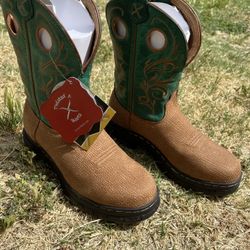 Size 8 Twisted X Women’s Steel Toe Work Boots