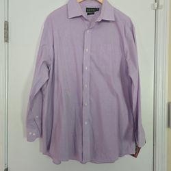 Lauren Ralph Lauren Dress Shirt 18 Neck