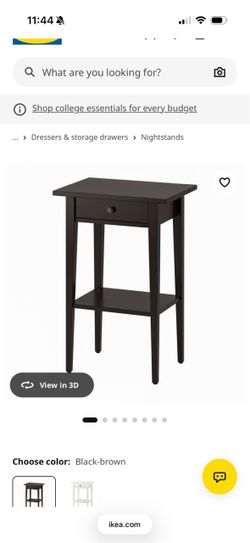 Hemnes nightstands (2)