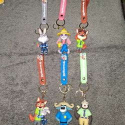 Zootopia Keychain Each $4 Or 3×$10