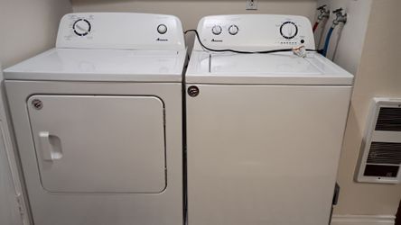 Amana washer & dryer set