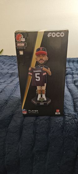 Shedeur Sanders 2025 NFL Draft Pick Bobblehead $65