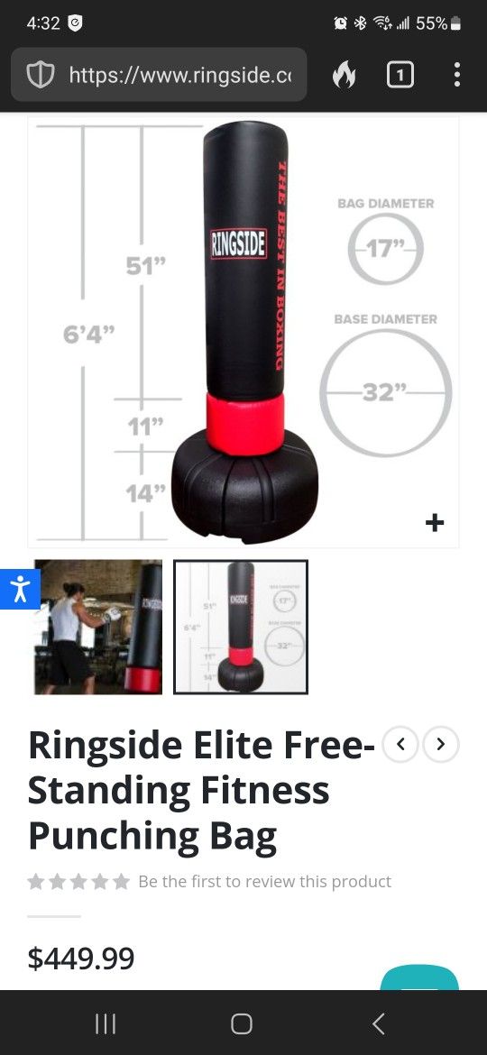Ringside Punching Bag