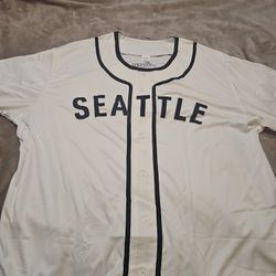 Old School Seattle XL Jersey Shirt