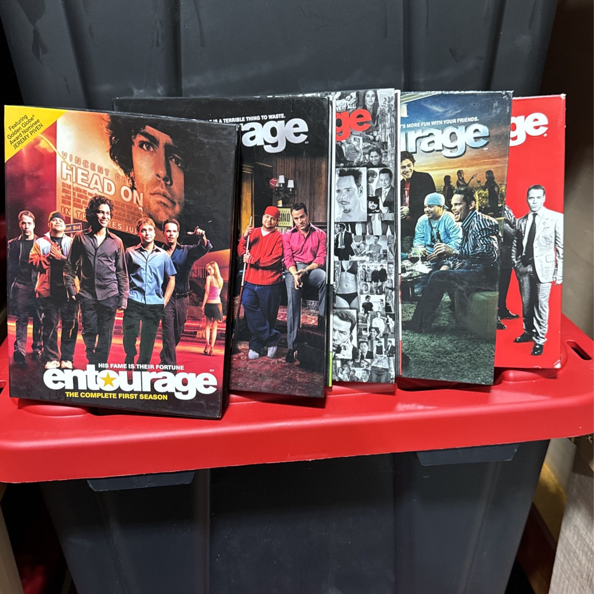 Entourage Complete Seasons 1-4 DVDs