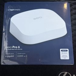Eero Pro 6   Brand New 