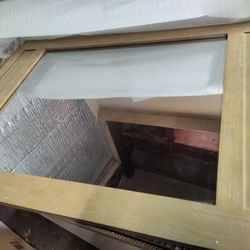 Home Decorators 40x28 Bathroom Vanity Wall Mirror In Antique Oak