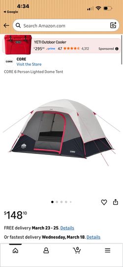 CORE 6-person Lighted Dome T