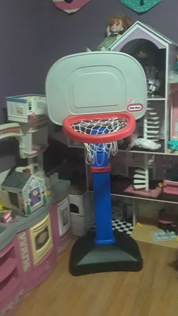 little tikes basketball court