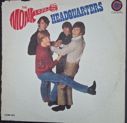 The Monkees "Headquarters" 1967 Colgems Rcds Orig 1st Press COM-103(Mono)~EX/G+
