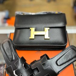 Hermes Sandal & Bag 