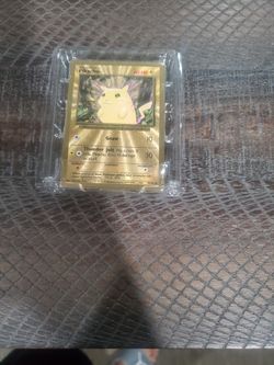 Pikachu Card Rare