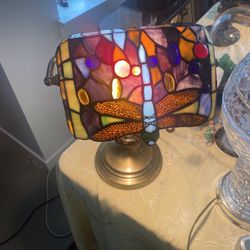 Stained Glass Desk Lamp