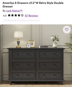 Black dressers