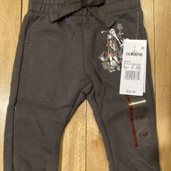 Disney Baby 3-6 mo Nightmare Before Christmas Sweatpants Joggers New 