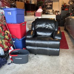 Leather Recliner 