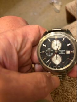 Tissot Veloci-T Men's Black Watc