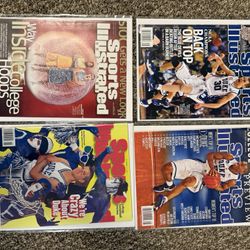 12 Lot Duke Blue Devils Sports Illustrated 