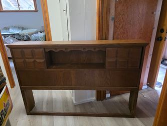 Vintage Mid century headboard