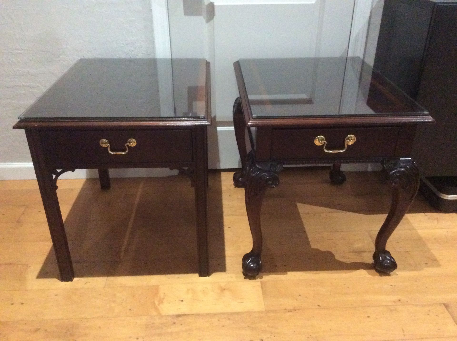 THOMASVILLE Side Table / Nightstand / End Table MADE w/ SOLID WOOD - $80 Each Firm