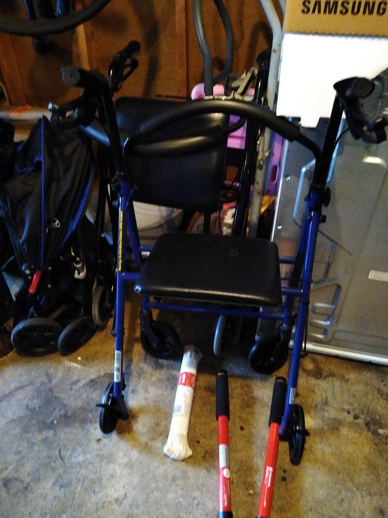 Two Rolling Walkers