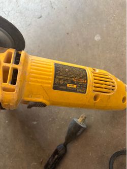 Dewalt grinder