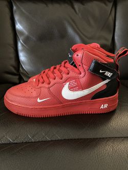 Nike Air Force 1 Mid LV8 Utility 'University Red' AV3803-600 Size 6.5y Run  Big for Sale in Long Beach, CA - OfferUp