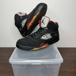 Jordan 5 Supreme Black $430